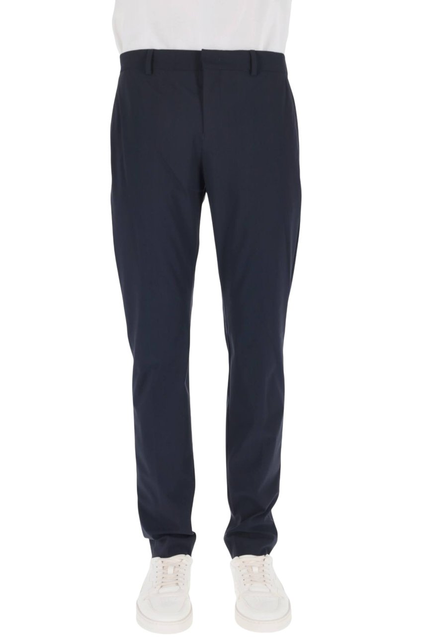 PT Torino Superlight Epsilon Fit Trousers with Minimalist Design Blauw