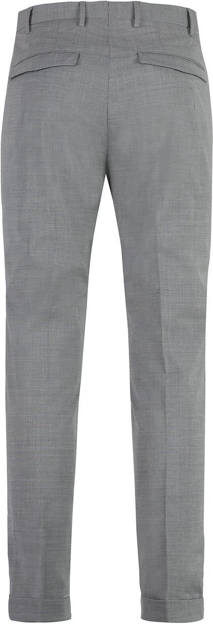 PT Torino Cotton trousers Grijs
