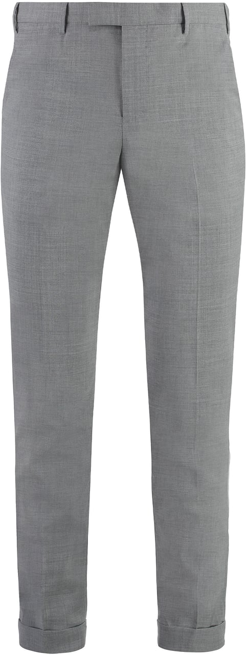 PT Torino Cotton trousers Grijs