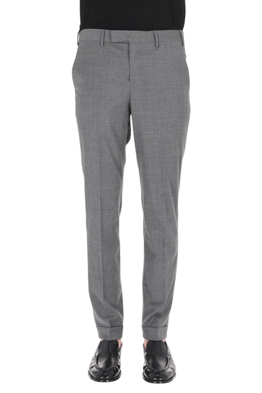 PT Torino Master Fit Washable Wool Pants Grijs