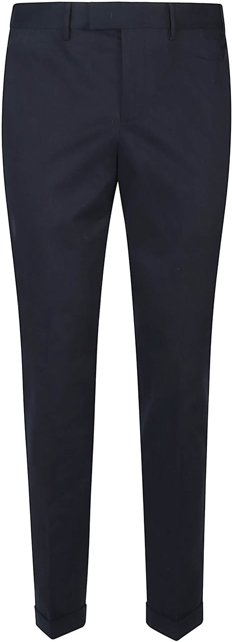 PT Torino Master Flat Front Pant Blue Blauw