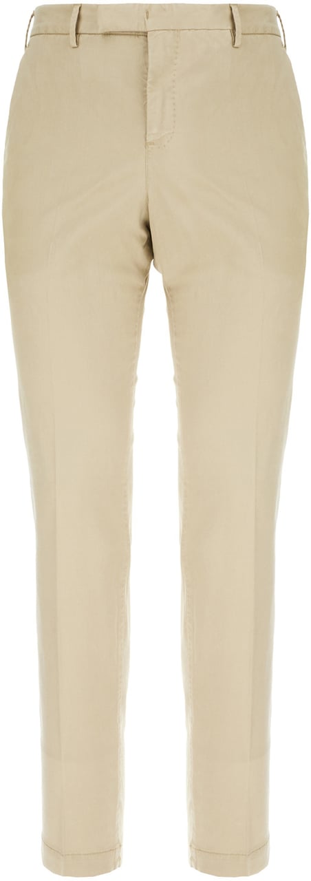 PT Torino Pt Torino Cappuccino stretch lyocell blend pants Bruin