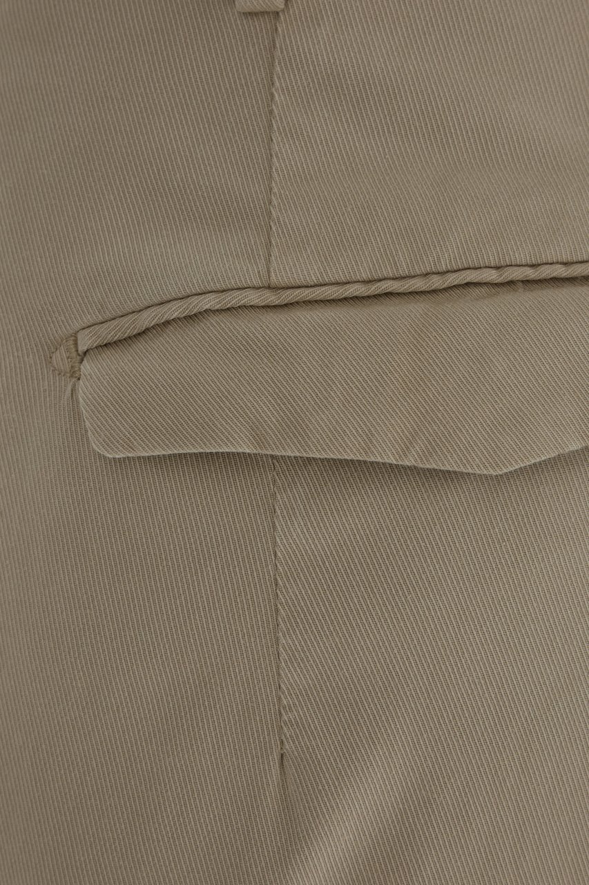 PT Torino Pt Torino Dove grey stretch lyocell blend pants Grijs