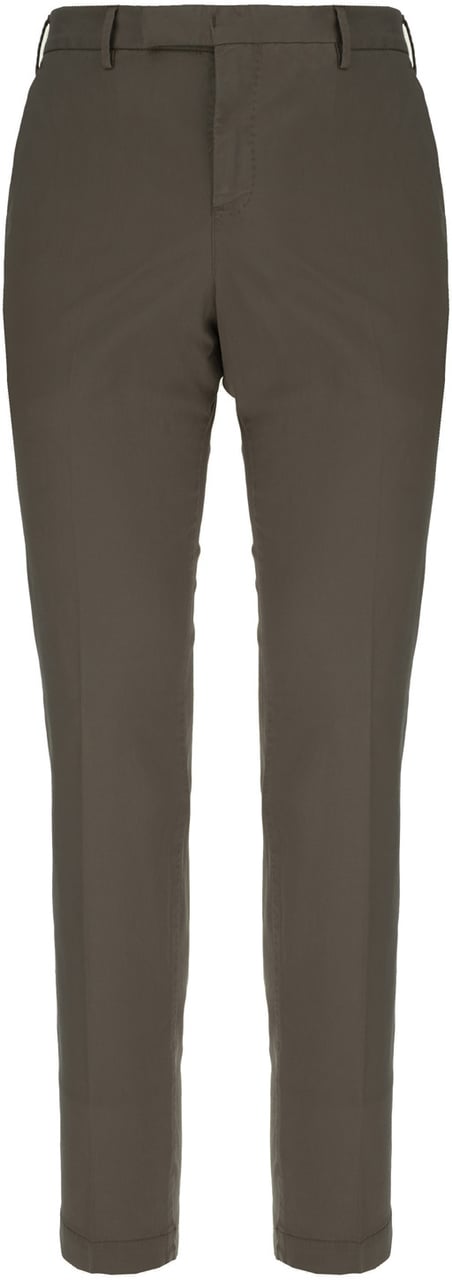 PT Torino Pt Torino Mud stretch lyocell blend pants Groen