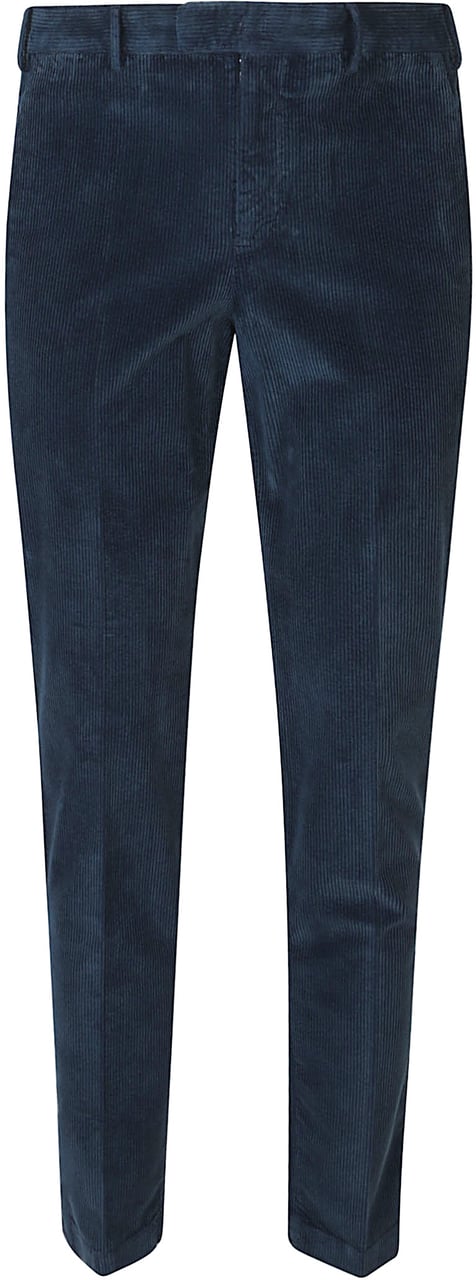 PT Torino Master Flat Front Pant Blue Blauw