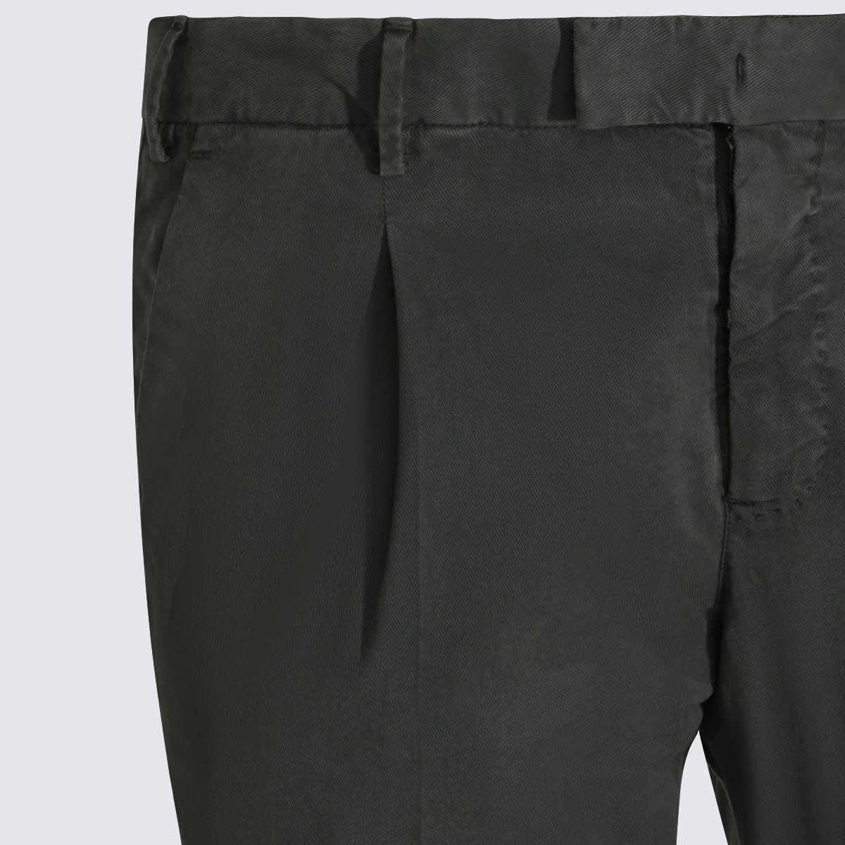 PT Torino Tailored Black Trousers With Minimalist Design And Tapered Silhouette Zwart