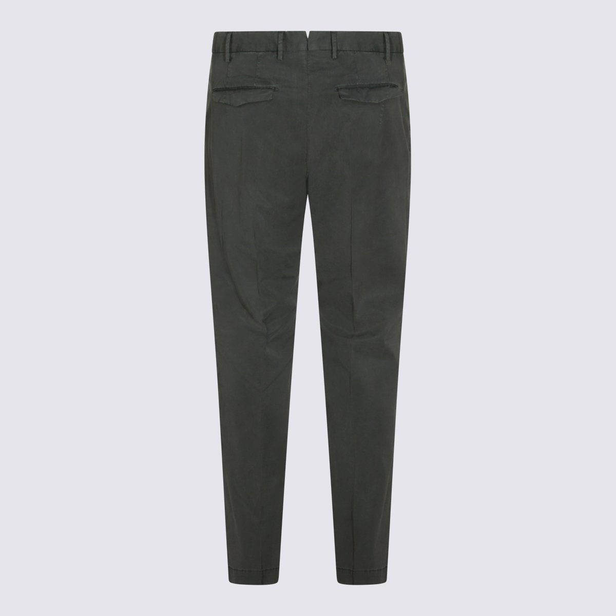 PT Torino Tailored Black Trousers With Minimalist Design And Tapered Silhouette Zwart