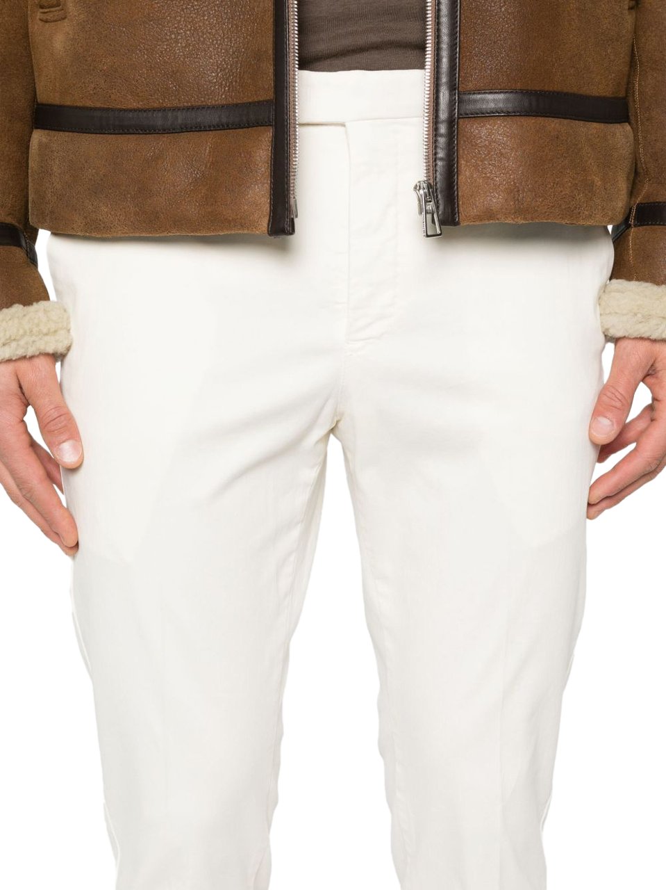 PT Torino Trousers White Wit