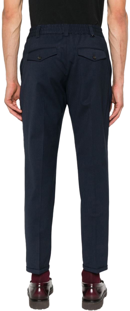 PT Torino Trousers Blue Blauw