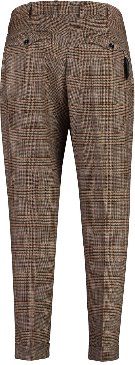 PT Torino Virgin wool trousers Beige