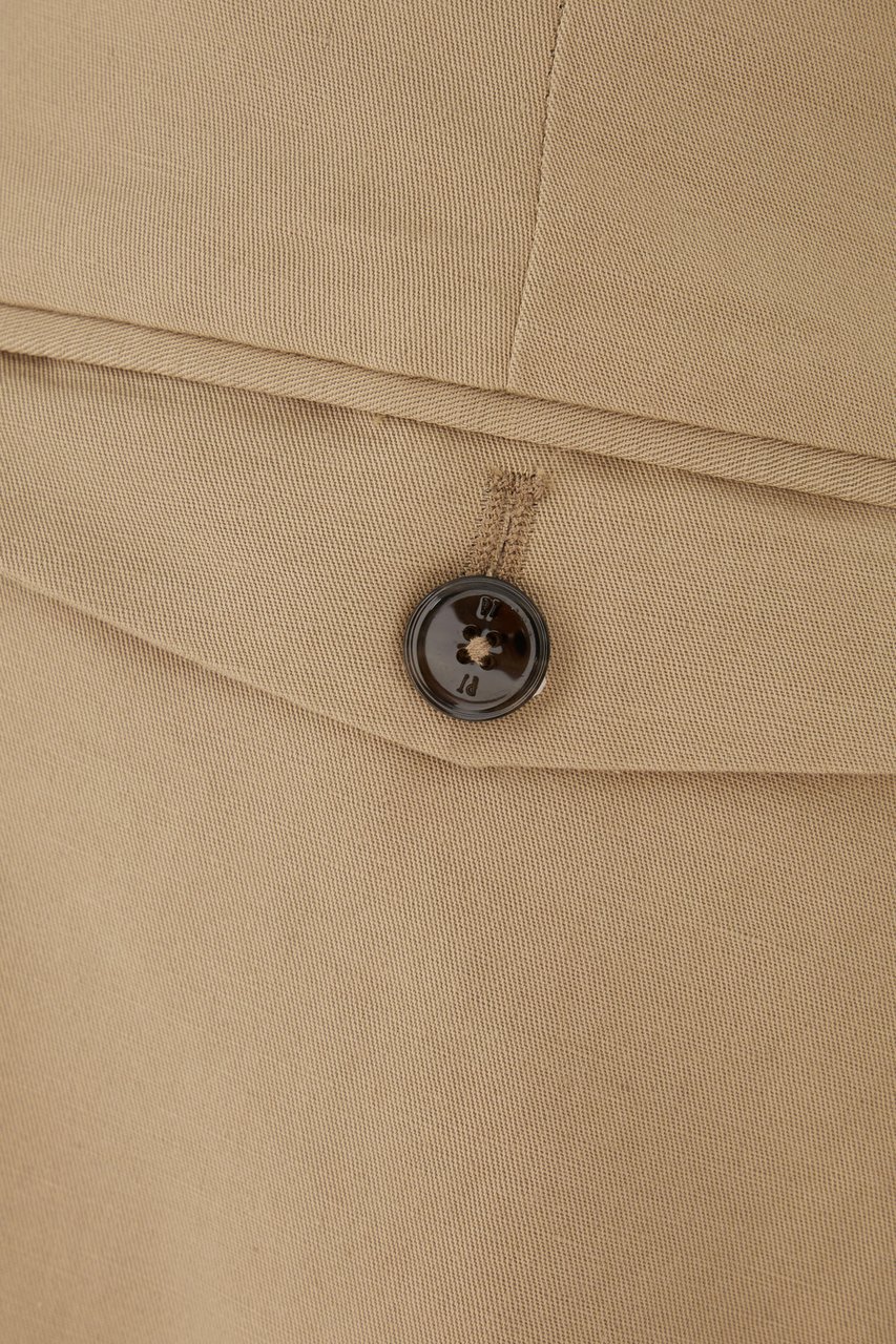 PT Torino Pt Torino Beige cotton blend pants Beige