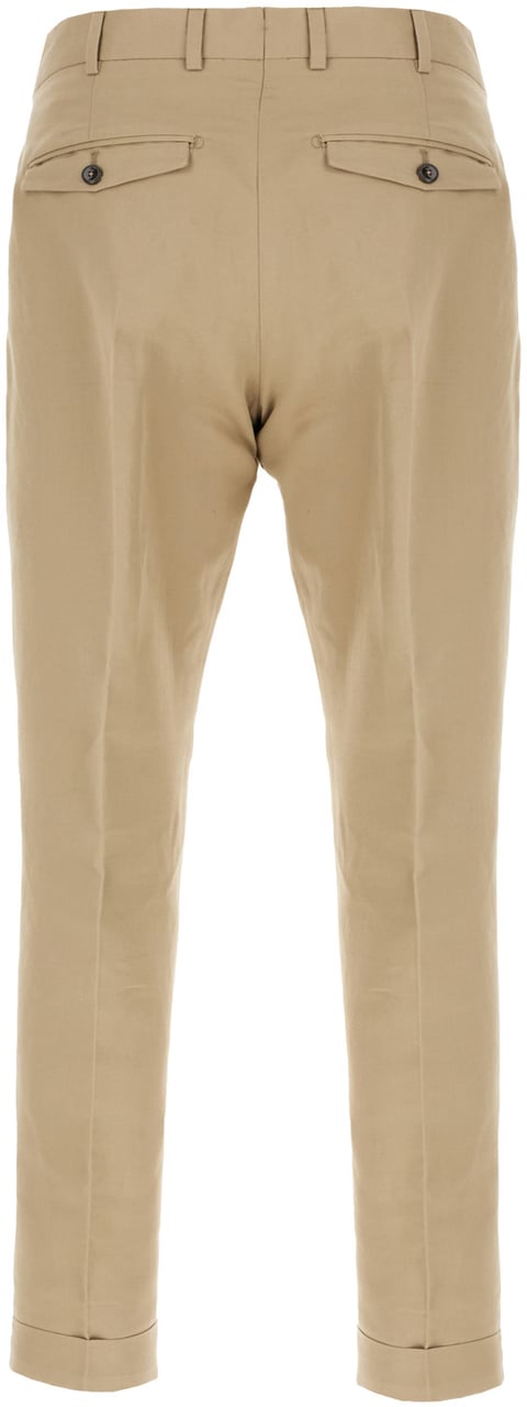 PT Torino Pt Torino Beige cotton blend pants Beige