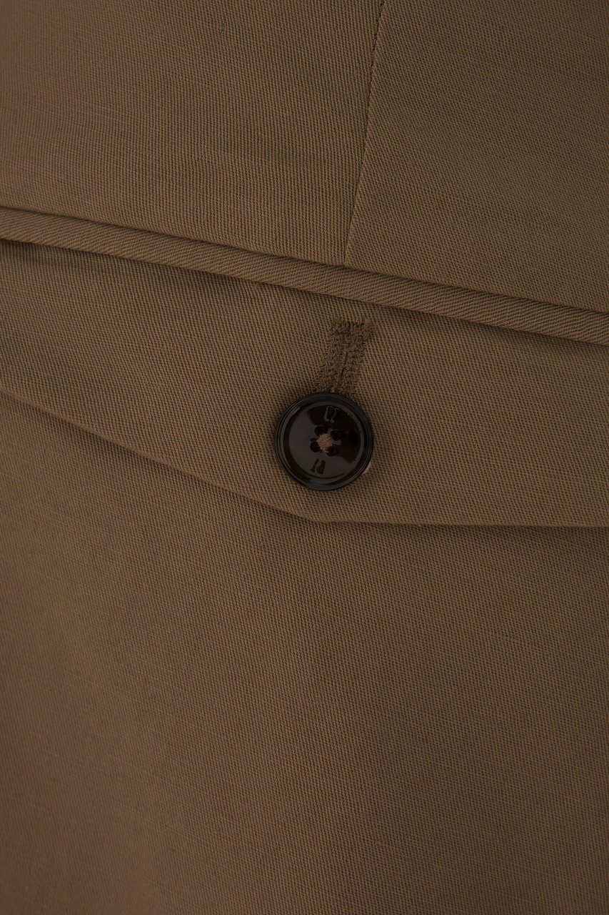 PT Torino Pt Torino Brown cotton blend pants Bruin