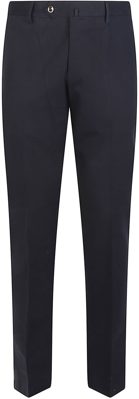 PT Torino Slim Flat Front Pant Blue Blauw