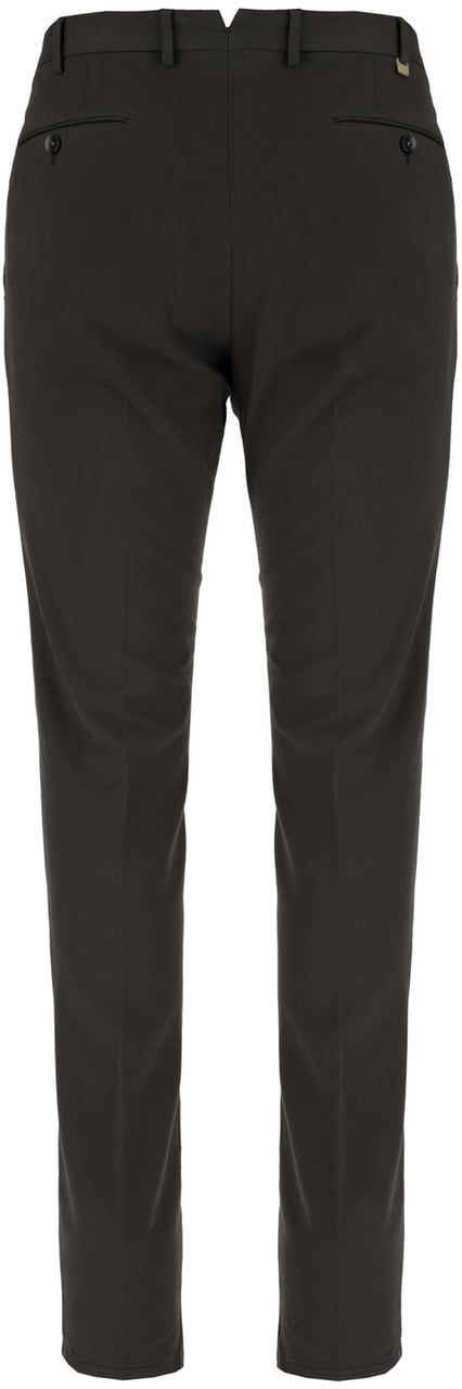 Pt Torino Chocolate stretch lyocell blend pants Bruin