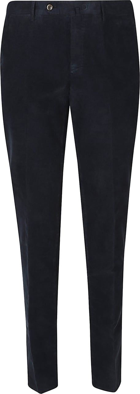 PT Torino Slim Flat Front Pant Blue Blauw