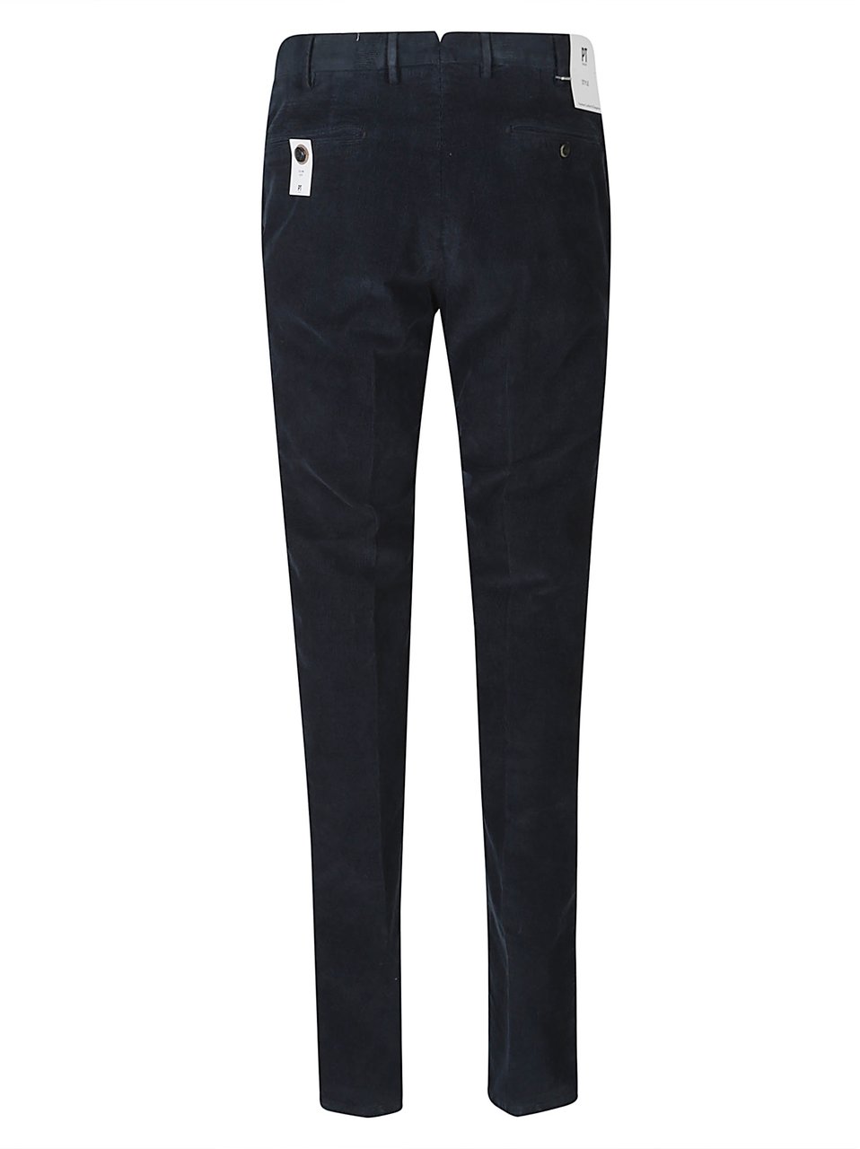 PT Torino Slim Flat Front Pant Blue Blauw