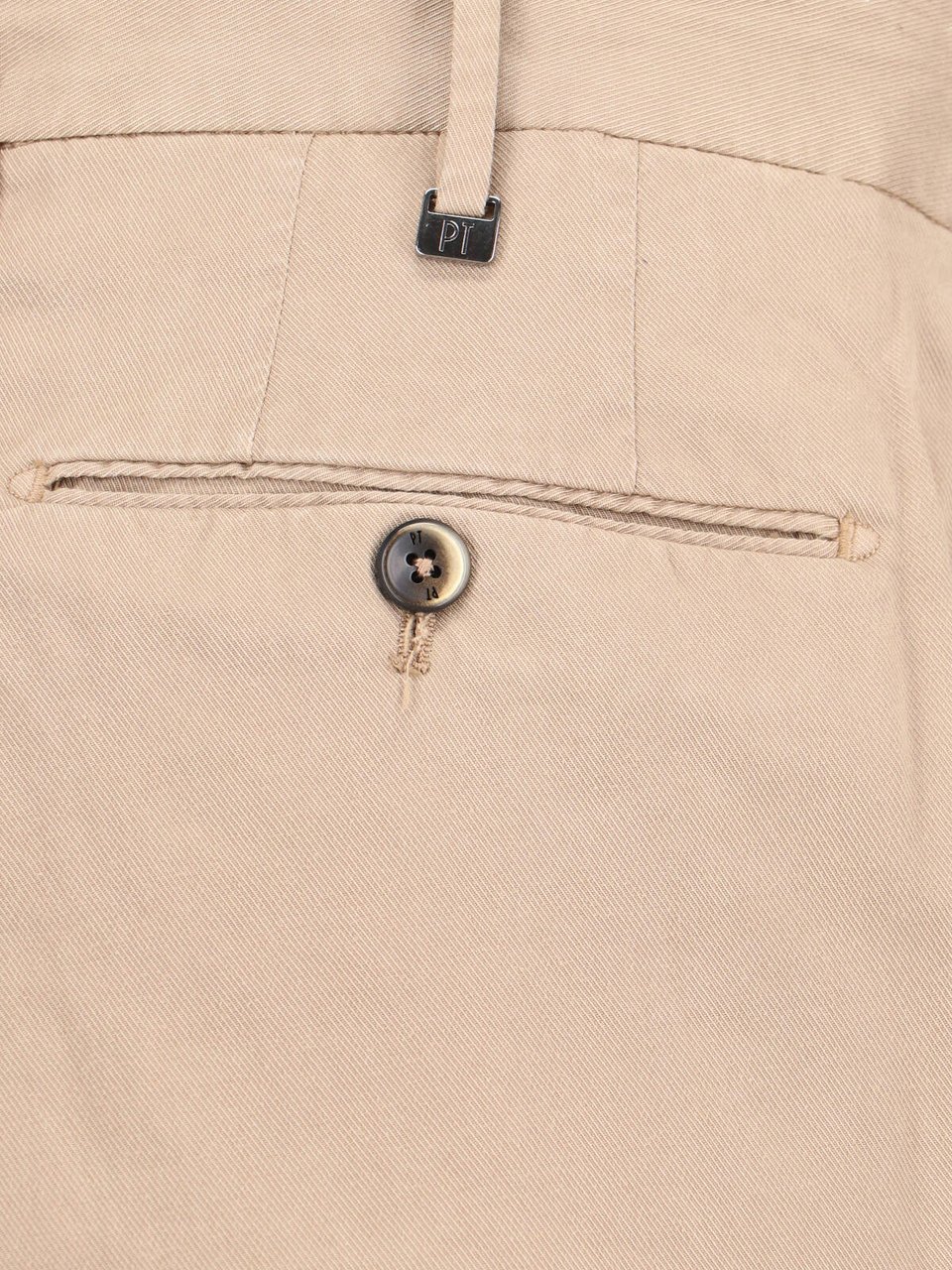 PT Torino Cotton Blend Trousers – Beige Bruin