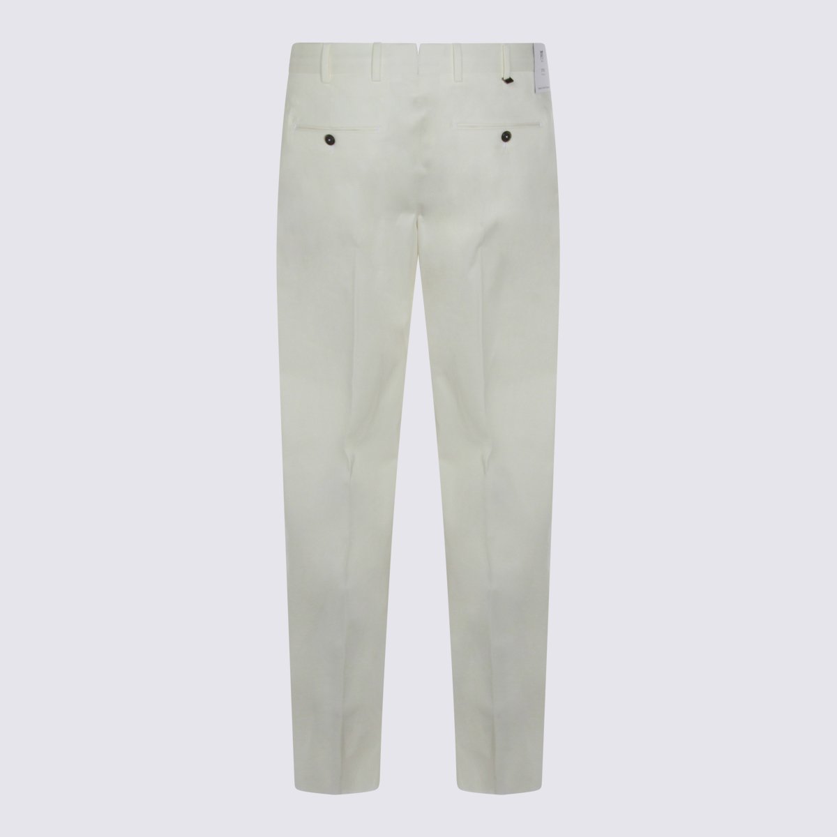 PT Torino Tailored High-Waist Trousers With Pleated Detailing Wit