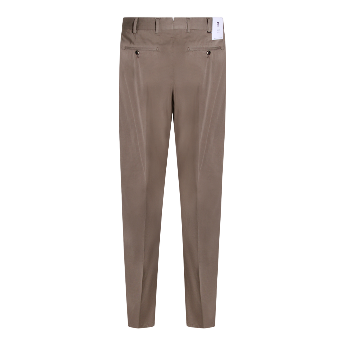 PT Torino Tailored Trousers In Classic Beige Neutraal