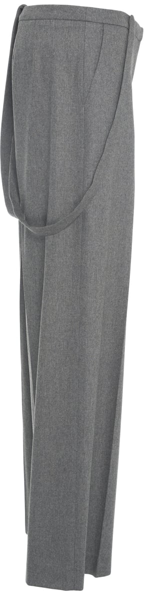 PT Torino Pantaloni con bretelle 'Diana' Grijs