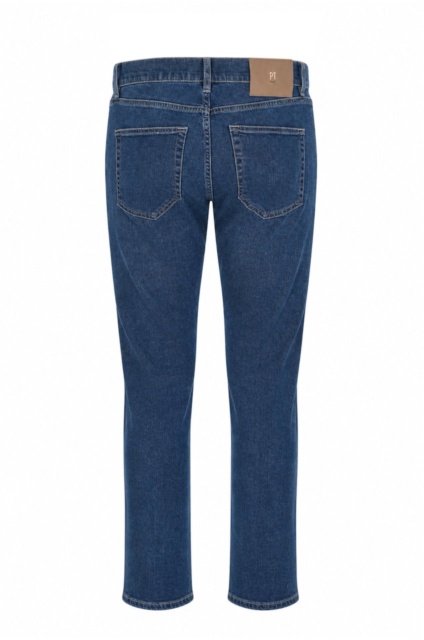 PT Torino Trousers Lav. Mc00 Denim Blauw