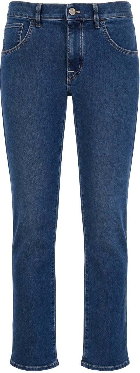 PT Torino Trousers Lav. Mc00 Denim Blauw