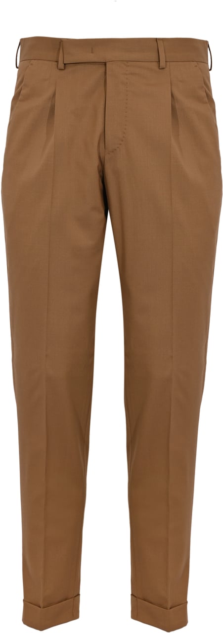 PT Torino Trousers Marrone Medio Bruin
