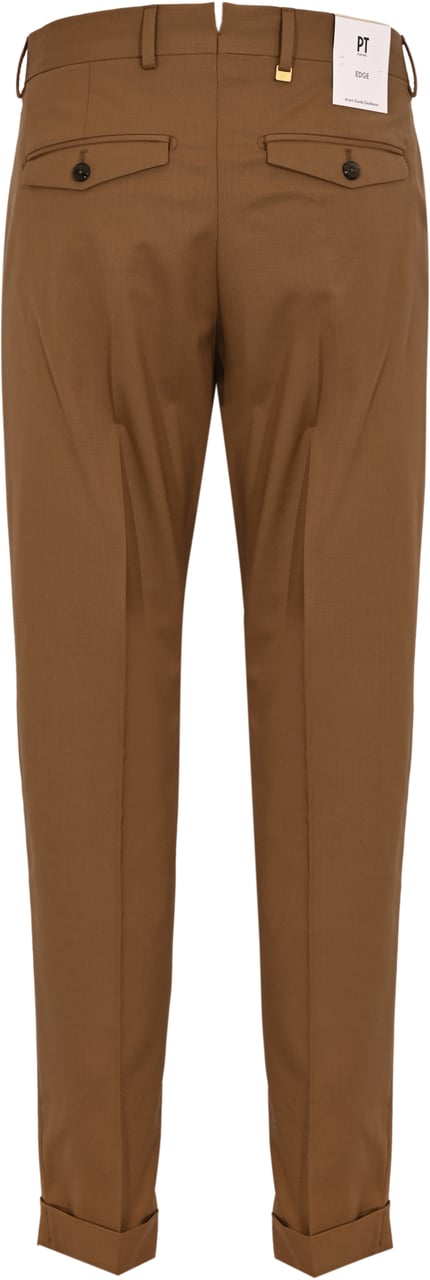 PT Torino Trousers Marrone Medio Bruin