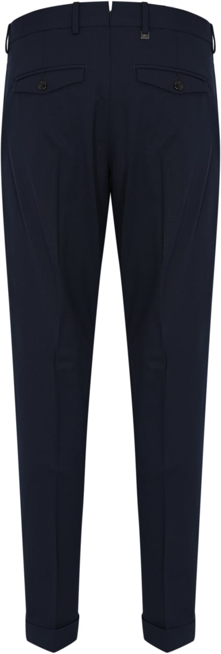 PT Torino Trousers Blue Blauw