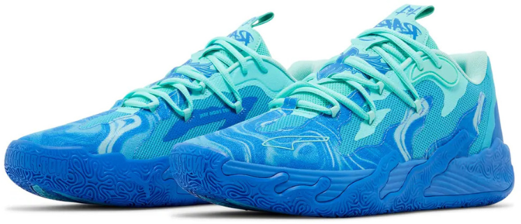 Puma Puma LaMelo Ball MB.03 Lo Team Hyperlink Blue Blauw