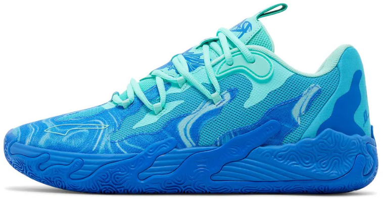 Puma Puma LaMelo Ball MB.03 Lo Team Hyperlink Blue Cyaan
