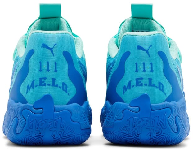Puma LaMelo Ball MB.03 Lo Team Hyperlink Blue Cyaan