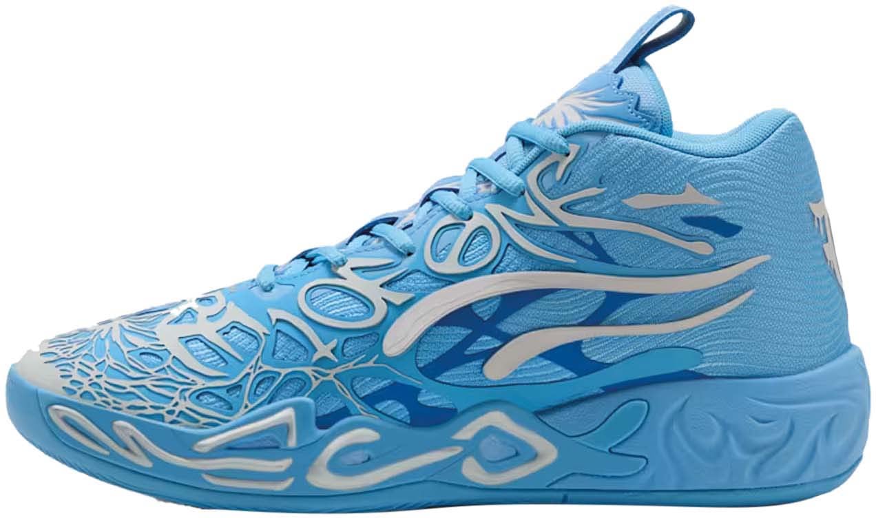 Puma Puma MB.04 La France Basketbalschoen Lichtblauw Blauw