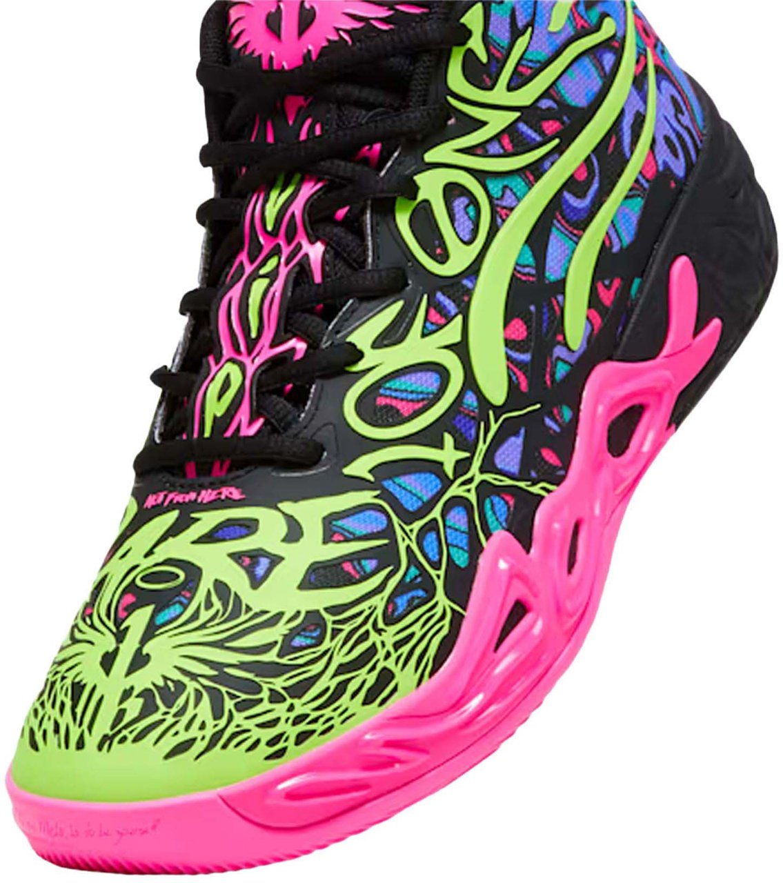 Puma Puma MB.04 1Love Basketbalschoen Zwart Zwart