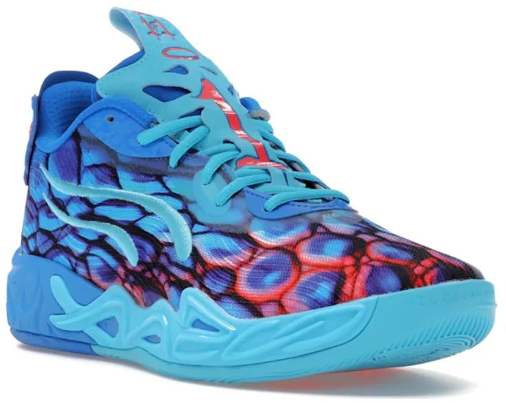 Puma Puma LaMelo Ball MB.04 Lo Alien Skin Blauw