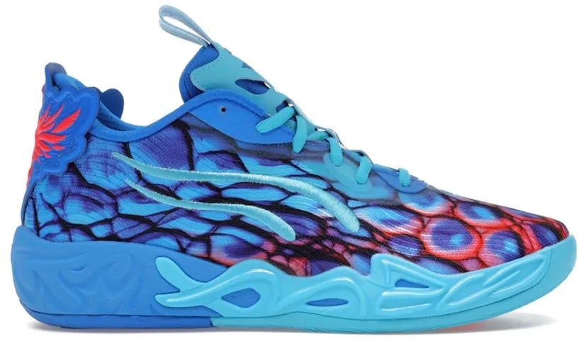 Puma Puma LaMelo Ball MB.04 Lo Alien Skin Blauw
