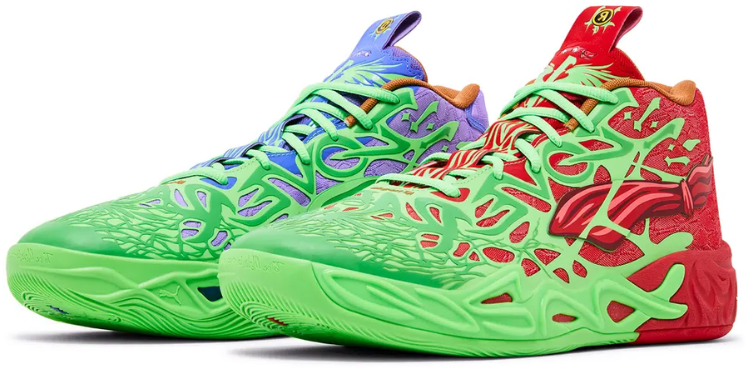 Puma Puma LaMelo Ball MB.04 Teenage Mutant Ninja Turtles Raphael & Donatello Divers