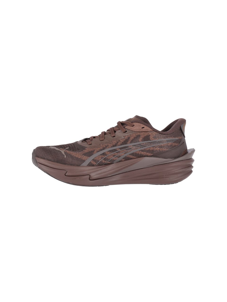 Puma White Sculpted Sole Tonal Overlay Sneakers Bruin