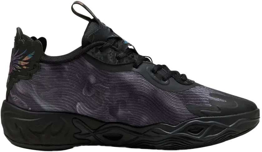 Puma Puma MB.04 Team LaMelo Ball Basketbalschoen Zwart Blauw