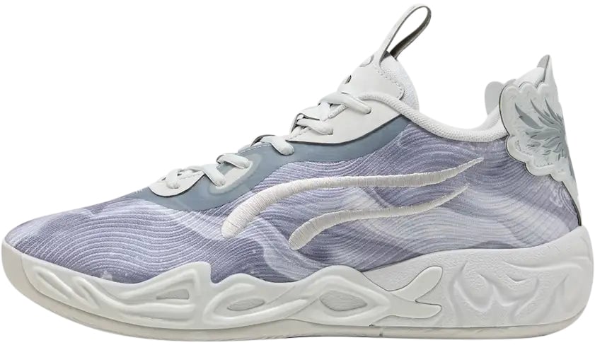 Puma Puma MB.04 Team LaMelo Ball Basketbalschoen Grijs Blauw