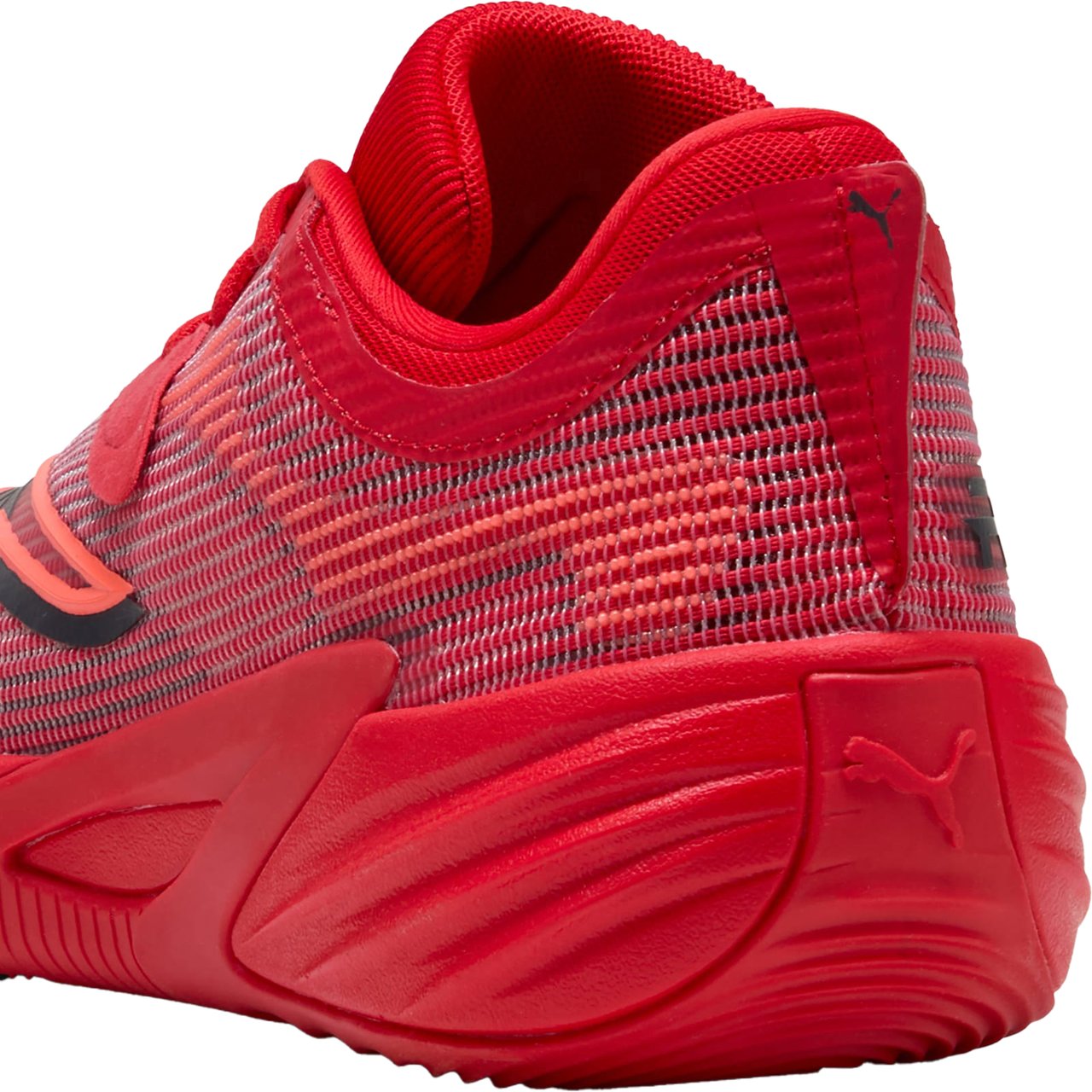 Puma Puma All-Pro NITRO 2 Basketbalschoen Rood Zwart