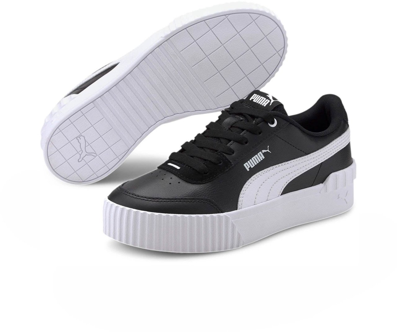 Puma Carina Lift Zwart Wit Zwart