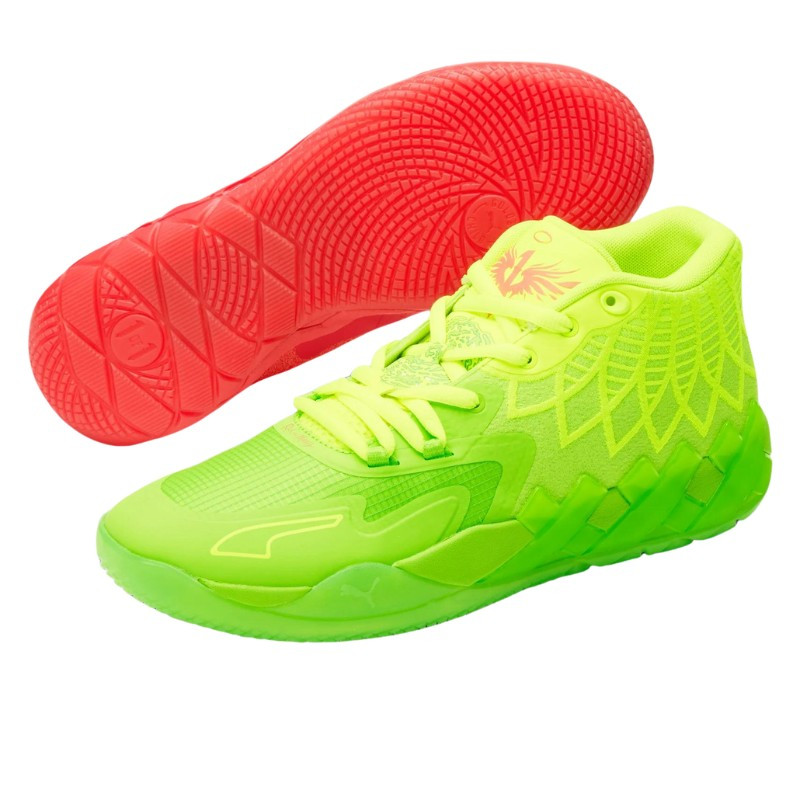 Puma Puma LaMelo Ball MB.01 Rick and Morty Rood