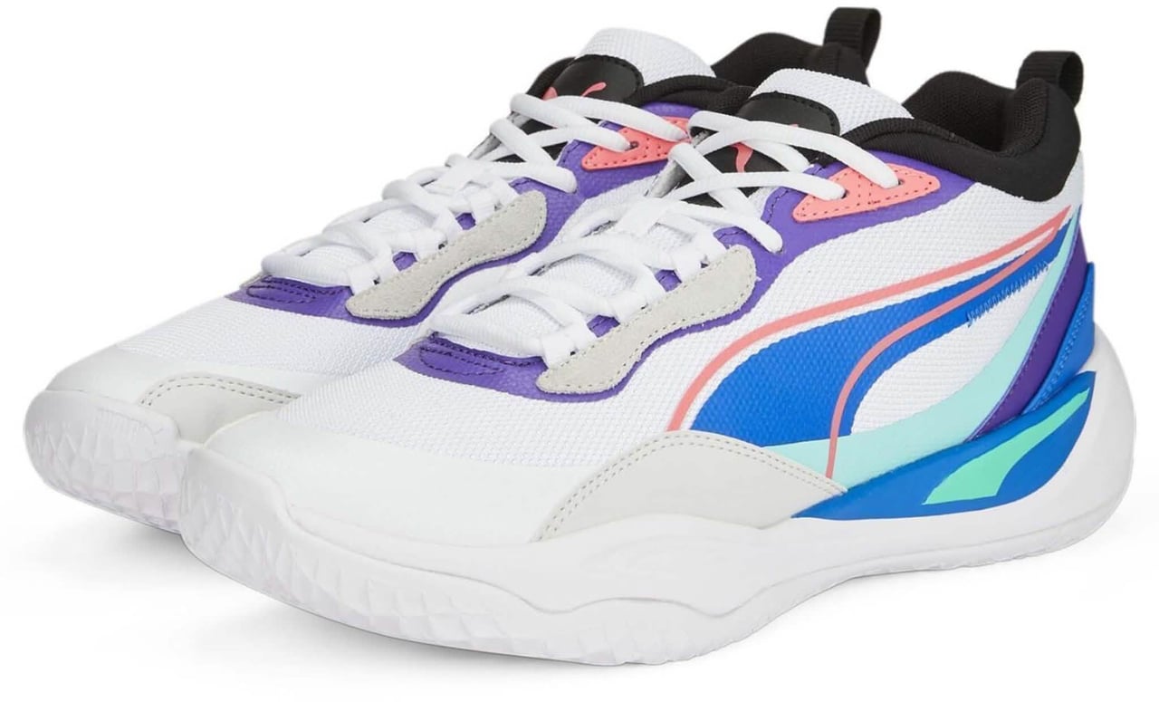 Puma Playmaker Pro White Blauw Wit