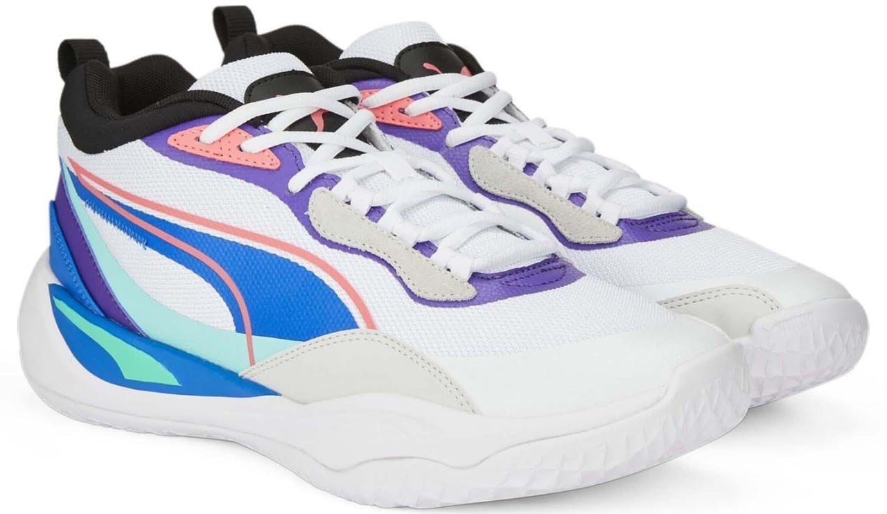 Puma Playmaker Pro White Blauw Wit