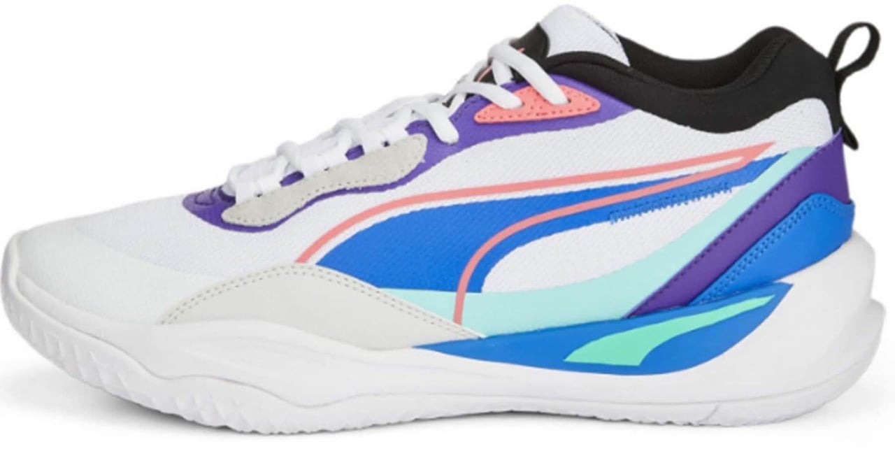 Puma Playmaker Pro White Blauw Wit
