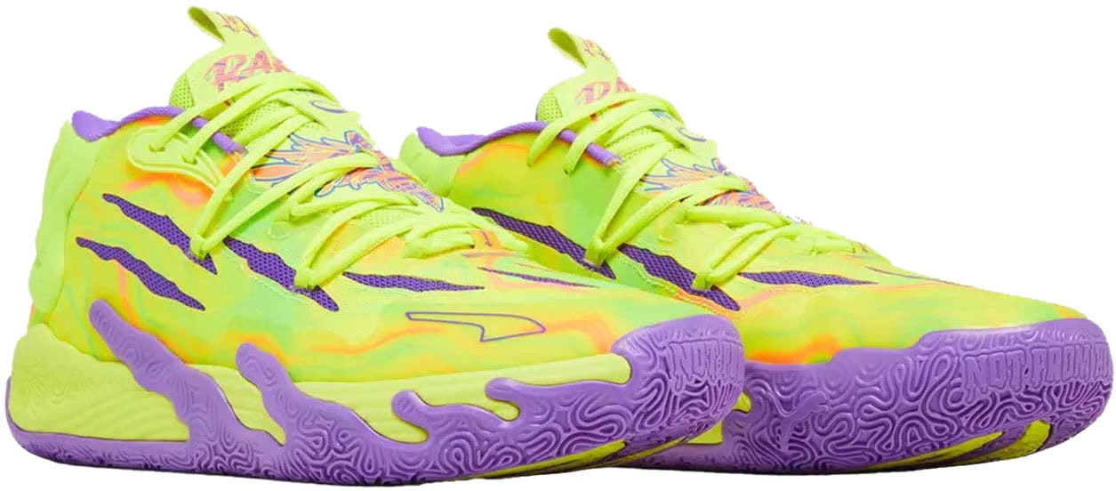 Puma Puma MB.03 Spark Basketbalschoen Geel Geel