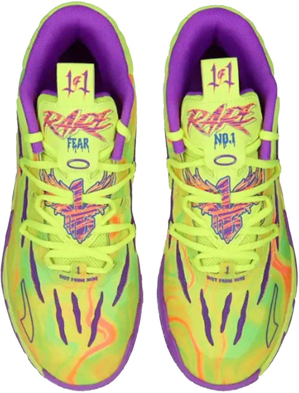 Puma Puma MB.03 Spark Basketbalschoen Geel Geel