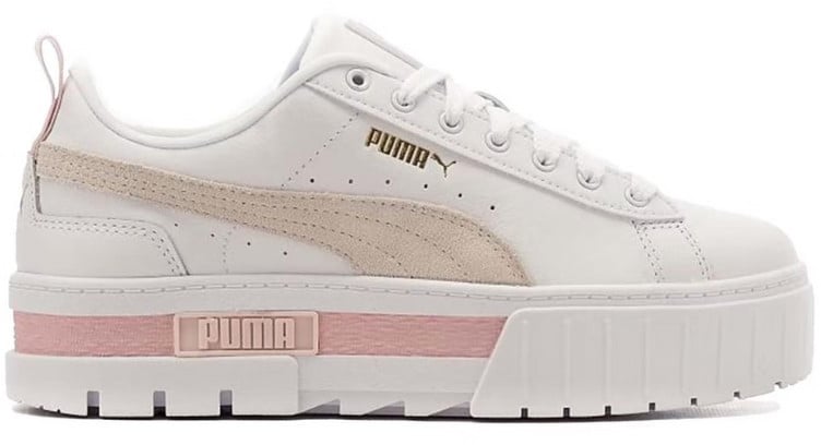 Puma Puma Mayze Leather White Marshmallow Wit